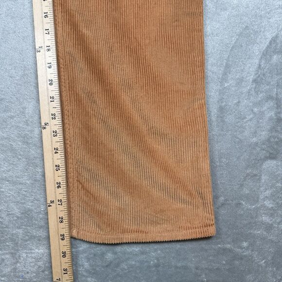Hollister Pants Women's 9R Brown Corduroy High Rise Dad Pants - Picture 5 of 11